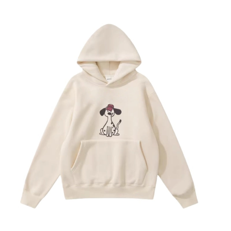 Street Style Burgundy Trendy Hoodie