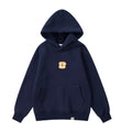 Navy Blue Sweatshirt With Toast Print